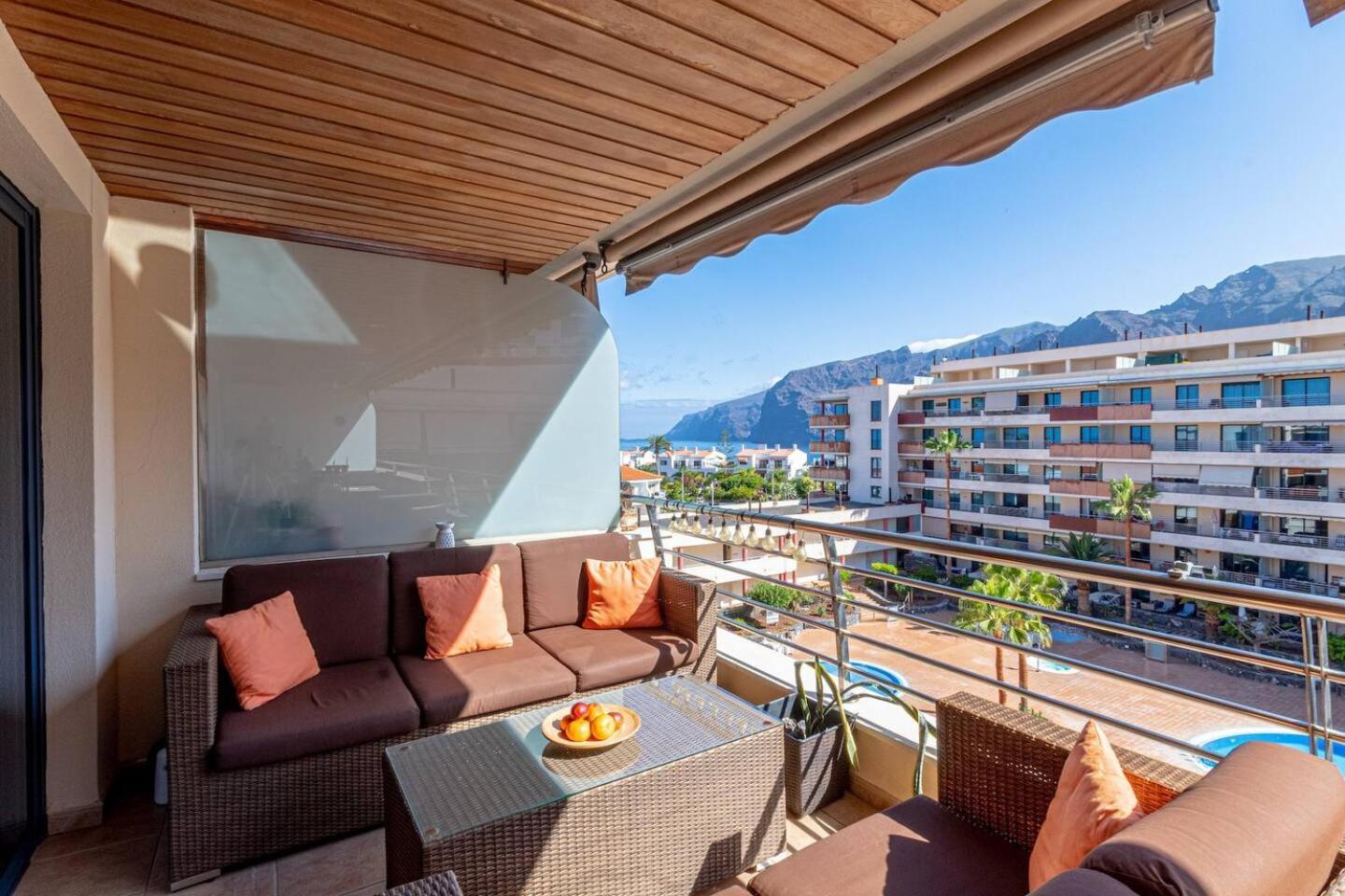 Top Floor Ocean View Apt By Dream Homes Tenerife 圣地亚哥港 外观 照片