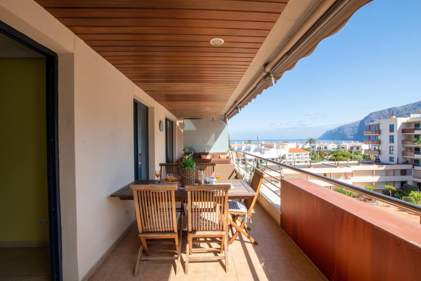 Top Floor Ocean View Apt By Dream Homes Tenerife 圣地亚哥港 外观 照片