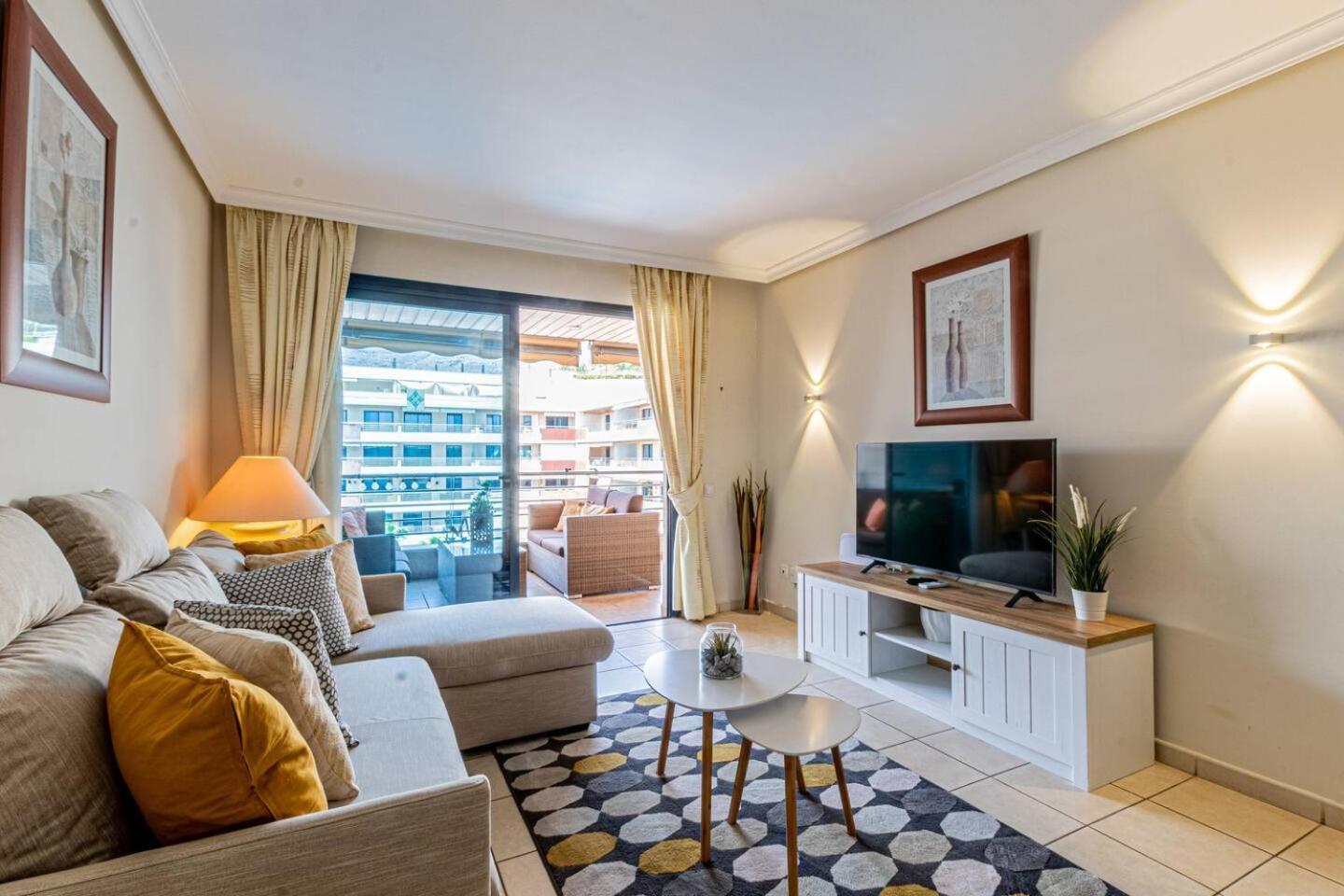 Top Floor Ocean View Apt By Dream Homes Tenerife 圣地亚哥港 外观 照片