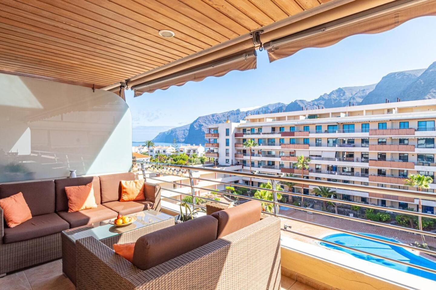 Top Floor Ocean View Apt By Dream Homes Tenerife 圣地亚哥港 外观 照片